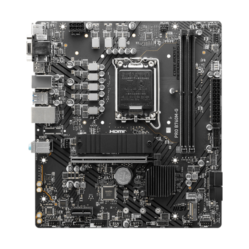 Motherboard MSI PRO B760M-G, Chipset Intel B760, LGA1700, HDMI, DP, VGA, mATX