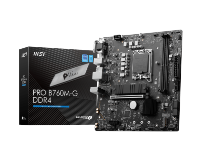 Motherboard MSI PRO B760M-G, Chipset Intel B760, LGA1700, HDMI, DP, VGA, mATX